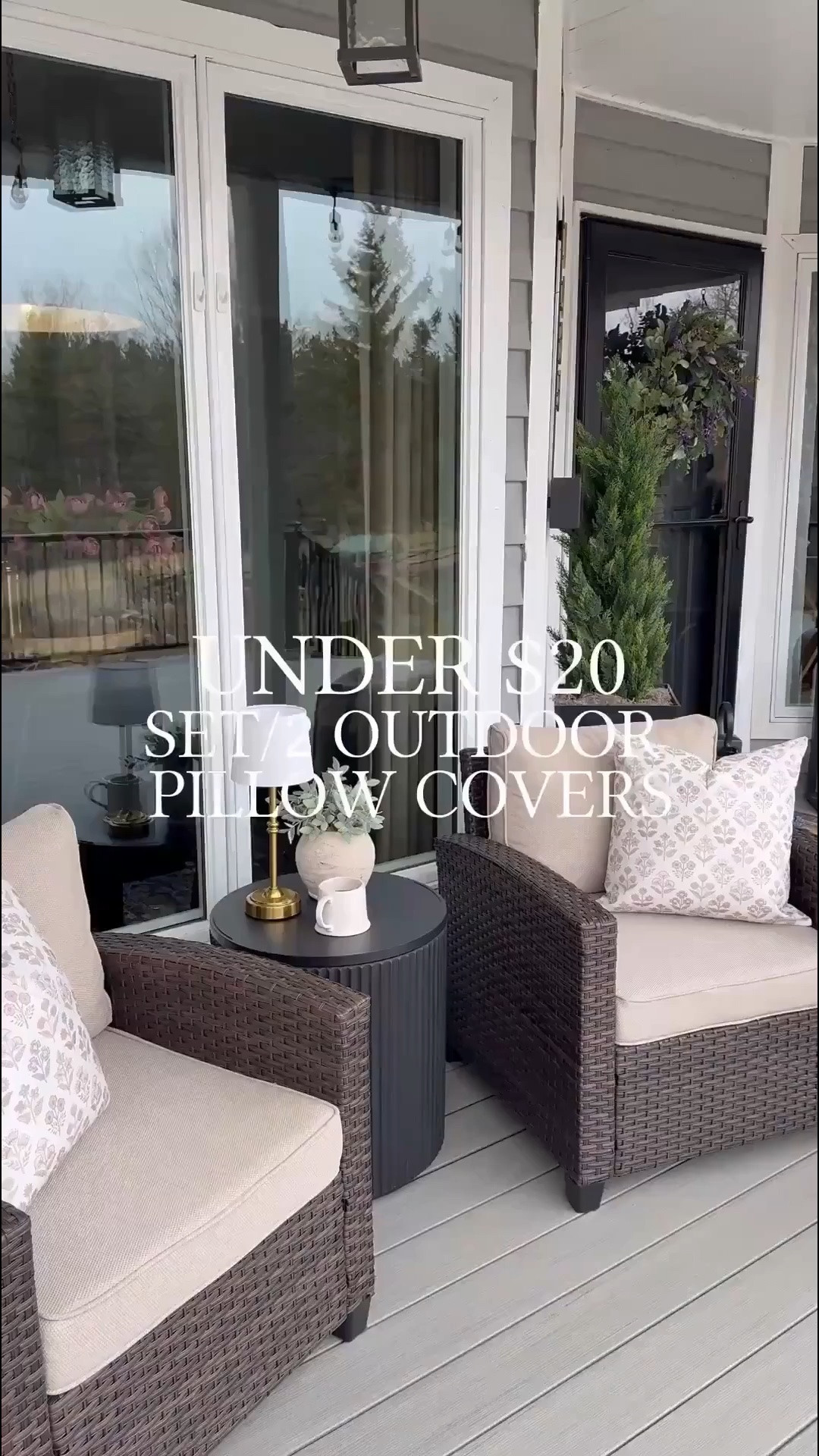 Neutral Outdoor Pillow Covers That Look High-End (Under $20)

Follow @farmtotablecreations on Instagram for more home finds and styling ideas 🤍

These Amazon’s Choice pillow covers are such an easy way to refresh your outdoor seating without spending a lot. The subtle neutral pattern adds the perfect amount of texture while still keeping everything looking clean, elevated, and pulled together.

#outdoorpillows #pillowcovers #patiofurniture #outdoorliving #amazonhome #neutraldecor

#LTKHome #LTKSeasonal #LTKSaleAlert