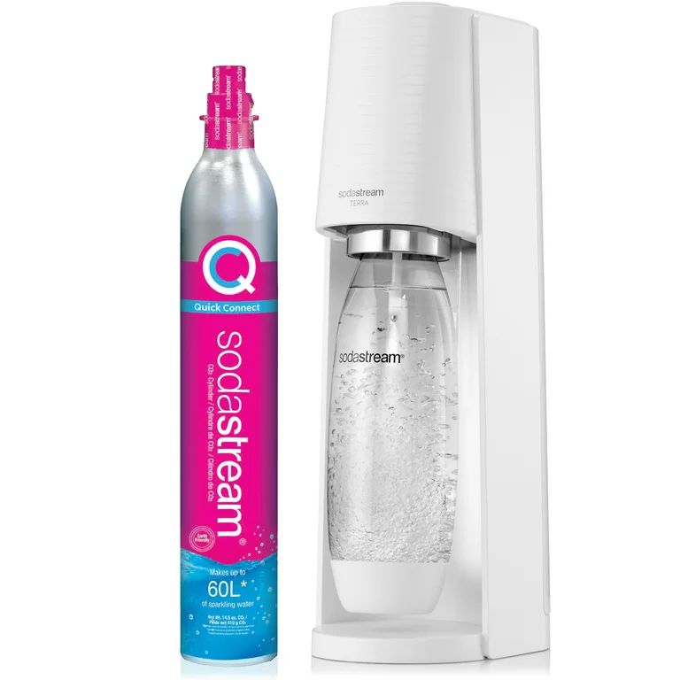 SodaStream Terra Sparkling Water Maker - White | Walmart (US)