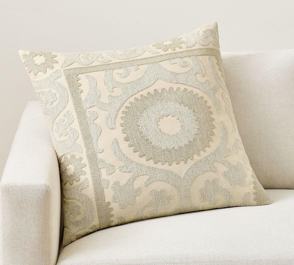 Alanya Suzani Pillow Cover | Pottery Barn (US)