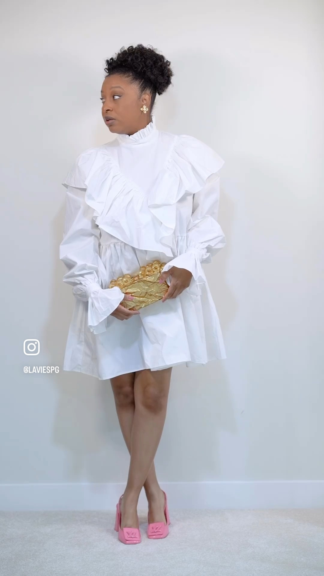 High, low luxe look! Pair a simple white dress with statement accessories for an unforgettable look! 

#LTKFind #LTKwedding