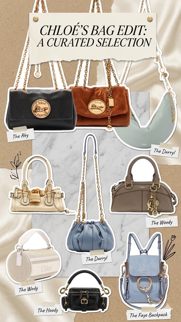 Looking for the perfect designer investment? We are completely obsessed with the current Chloé bag aesthetic. From the return of vintage-inspired boho details to modern, everyday silhouettes, there is a Chloé piece for every single mood.
Whether you are hunting for the iconic Chloé Faye Backpack, looking to track down the classic Chloé Paddington, or loving the equestrian vibe of the new Chloé Horse Medal Shoulder Bag, this curated lineup has your daily outfit rotation covered.
Key Styles to Search & Shop:
• The Heritage Revival: The stunning Chloé Horse Medal Bag featuring the maison's iconic gold-tone horse medallion—the ultimate nod to rich luxury heritage.
• The Y2K Icons: Classic archival styles like the padlock-heavy Chloé Paddington and structured bowler bags that bring ultimate effortless chic.
• The Daily Essentials: Sleek crescent shapes, casual canvas cylinders, and utilitarian multi-pocket camera bags that elevate your off-duty style.

#LTKgrwm #LTKootd #LTKWorkwear