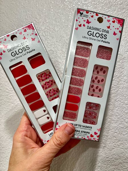 New gel nail strips for ❤️ month! I purchased these on the Dashing Diva site but I’m linking some others as well 

#LTKstyletip #LTKSeasonal #LTKunder50