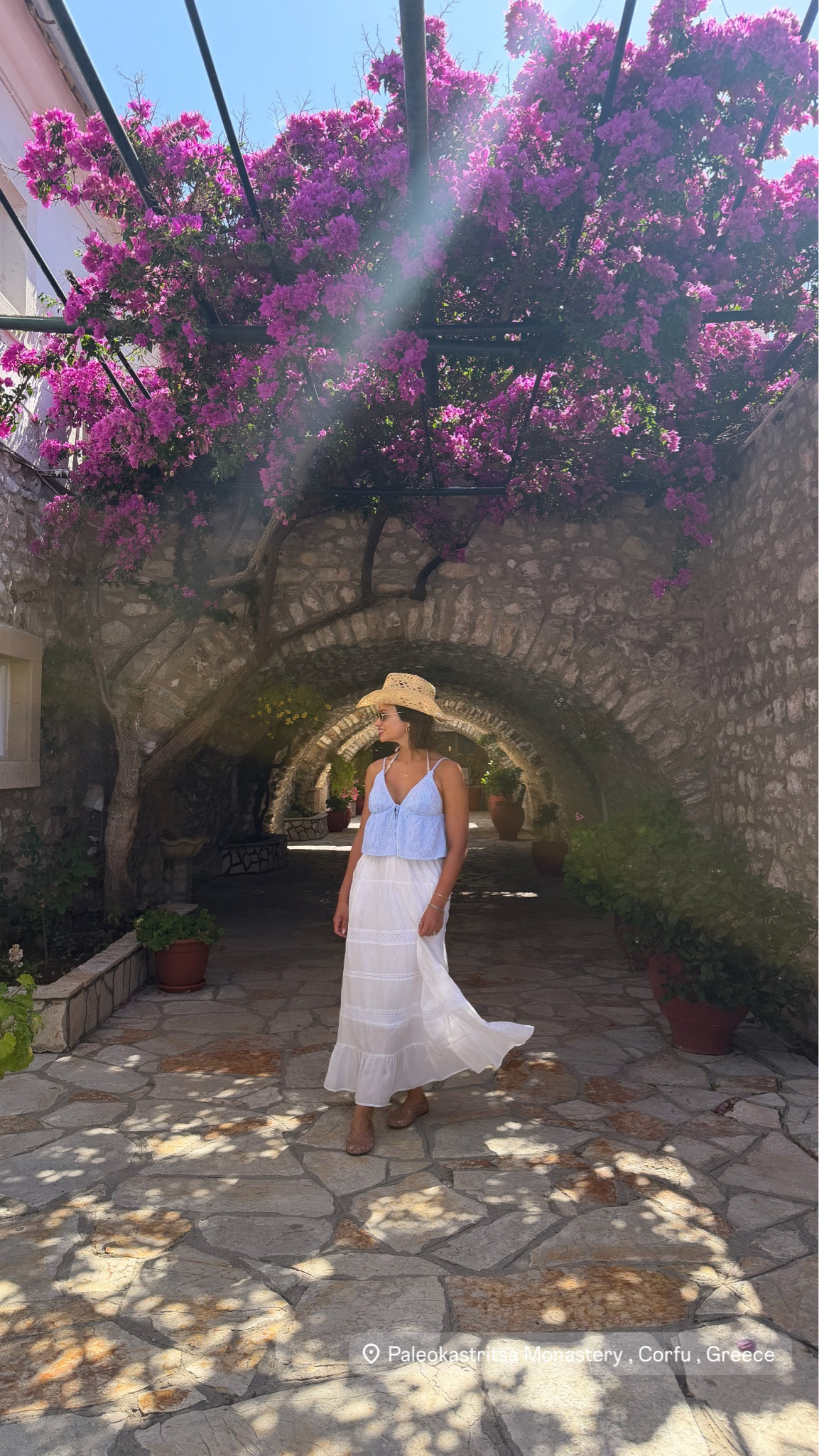 My blue and white striped top is actually a swim coverup (also comes with matching pants)! The white maxi skirt has the prettiest lace detailing. A beach or pool day look that doubles as a summer ootd! 

Both my top and skirt are from @Target and on sale!

#LTKootd #LTKSaleAlert #LTKSeasonal