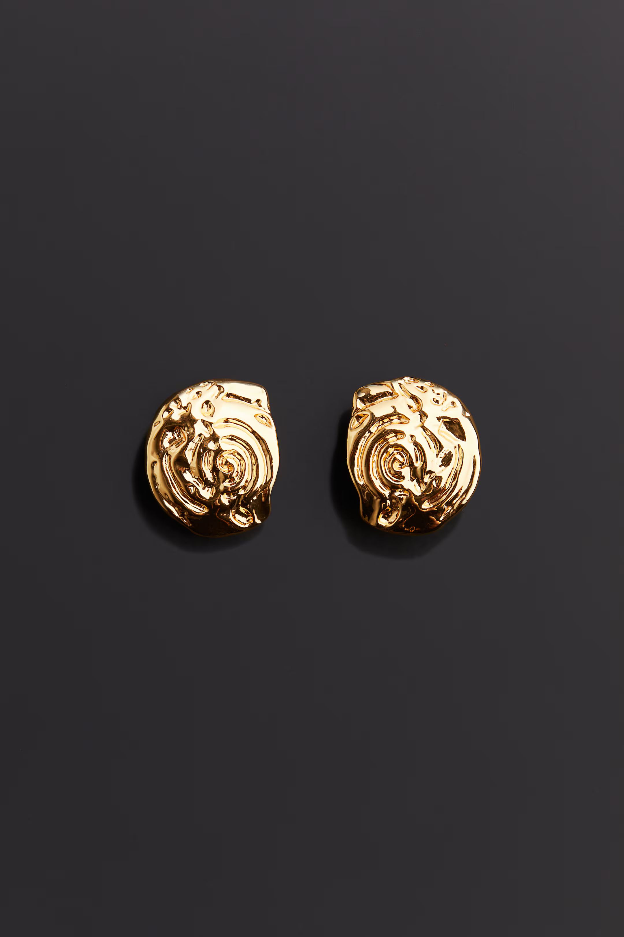 Gold-plated earrings - Gold-coloured - Ladies | H&M GB | H&M (UK, MY, IN, SG, PH, TW, HK)