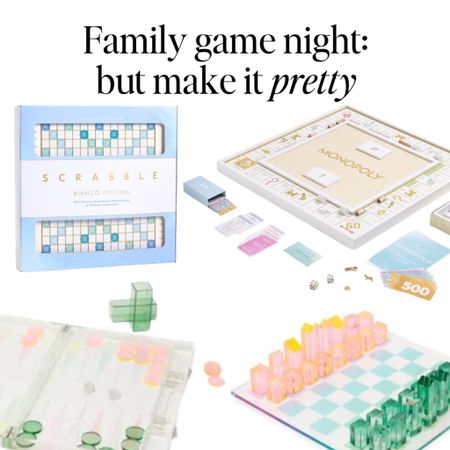 Same games, new look. All on Amazon. 

Obsessed. 

Beautiful versions of the games you know and love. 

#mothersday #homedecorfinds #amazonmusthaves #amazonfinds #coastaldecor #blueandwhite #luxeforless


#LTKfamily #LTKhome #LTKGiftGuide