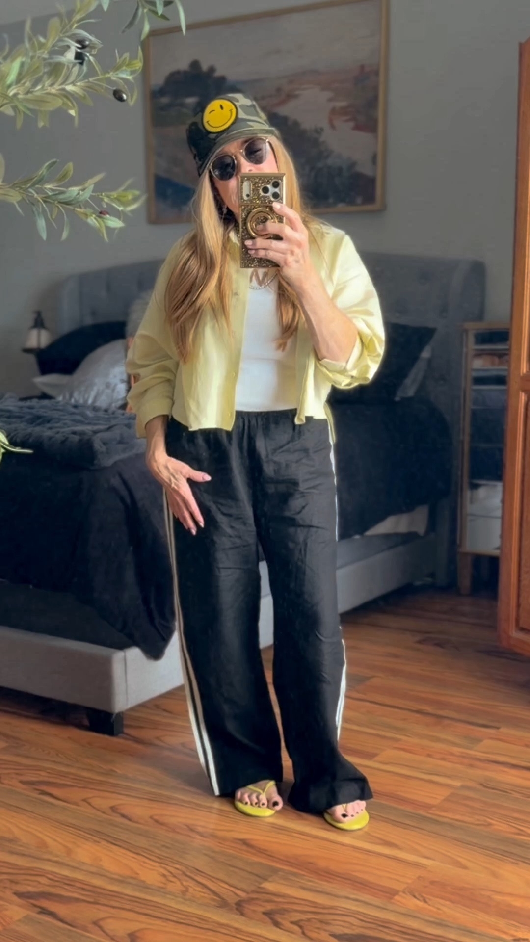 Summer style finds that feel fresh yet timeless and can be dressed up or down are always a plus in my closet ! 
5’1” size 4 , wearing size M in the pants and size S in the tops for relaxed fit .

#LTKootd #LTKOver40 #LTKPetite