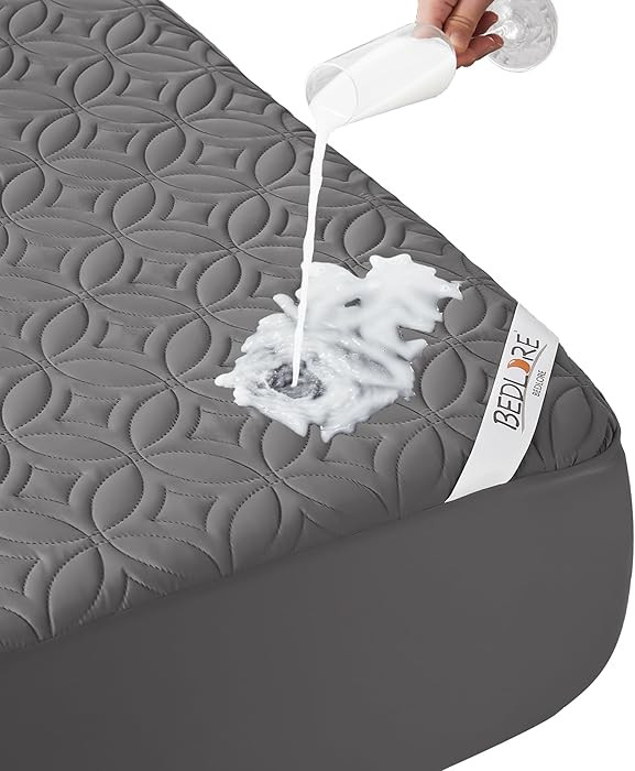 BEDLORE Waterproof Mattress Protector, Full Size Mattress Pad with Deep Pocket 6"-15" Depth, Soft... | Amazon (US)