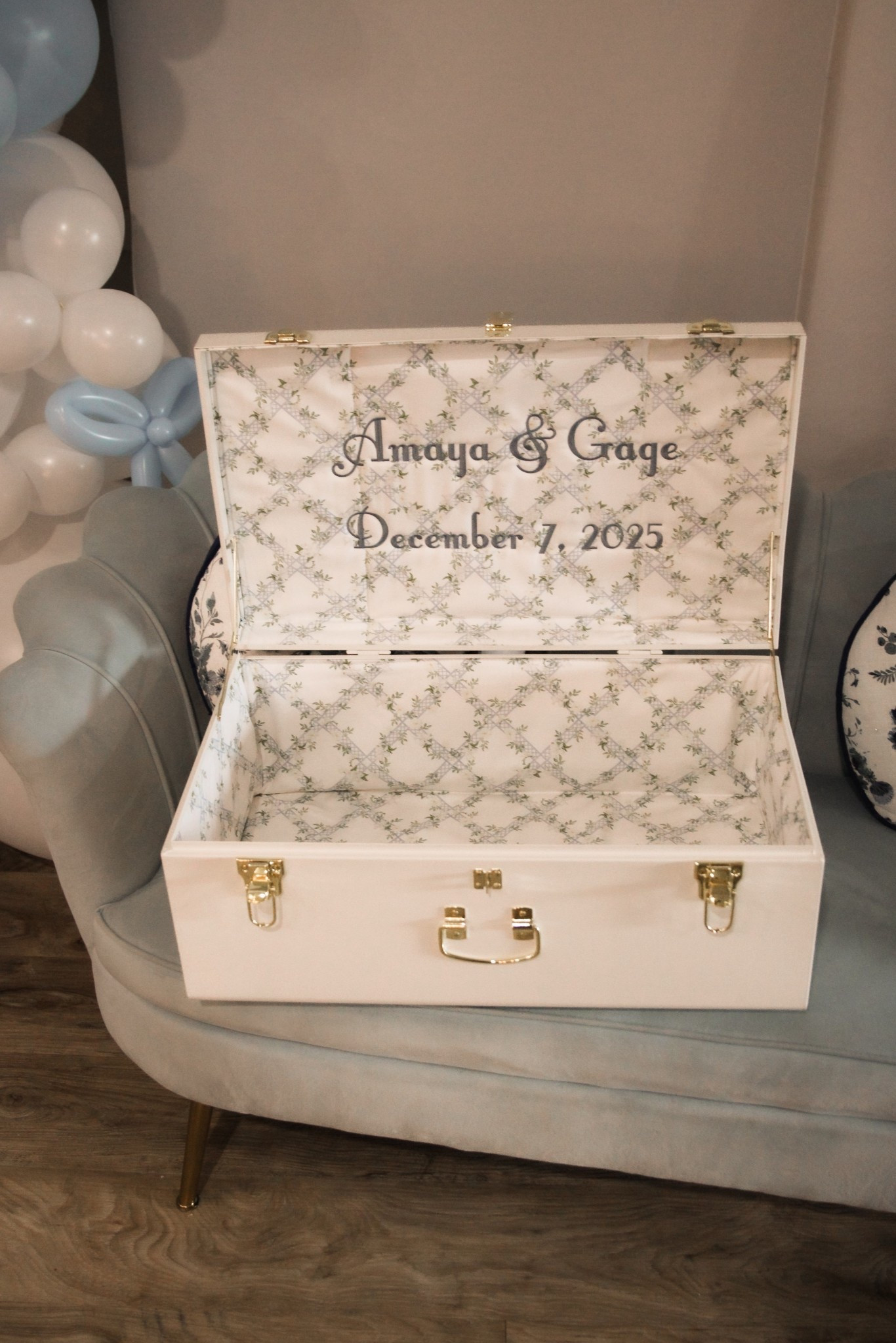 Absolutely loved getting my petite keep bridal trunk!!✨🤍

#LTKWedding