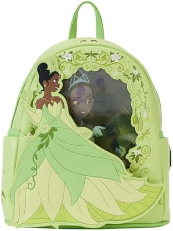 Loungefly Disney Princess and the Frog Tiana Lenticular Mini Backpack Standard | Amazon (US)