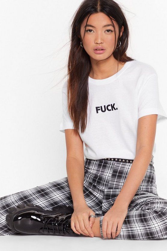 Fuck This Relaxed Graphic Tee | NastyGal (US & CA)