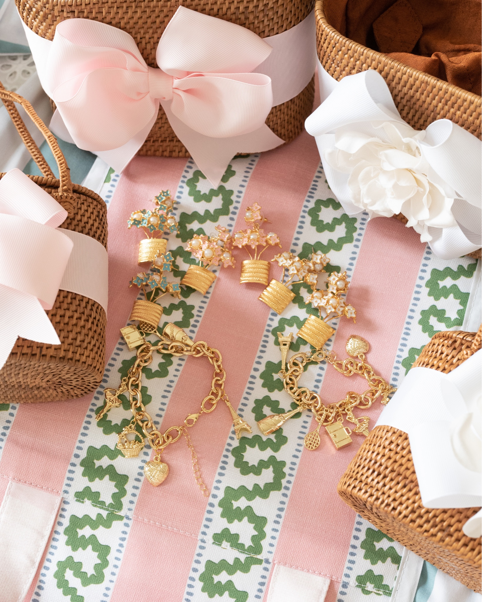 The Broke Brooke x Lisi Lerch Mommy & Me Collection for Mother’s Day launching Thursday April 13th!! 

#mothersday #charmbracelets #mommyandmepurses #handbags #mothersdaygifts #mum #rattanbags #earrings #grandmillennial 

#LTKtravel #LTKGiftGuide #LTKitbag