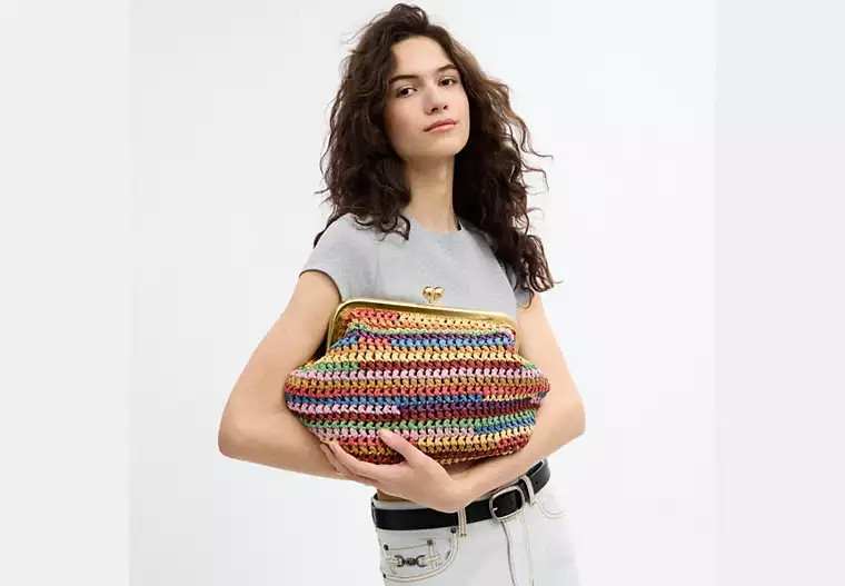 Kisslock Frame Bag 27 | COACH® | Coach (US)