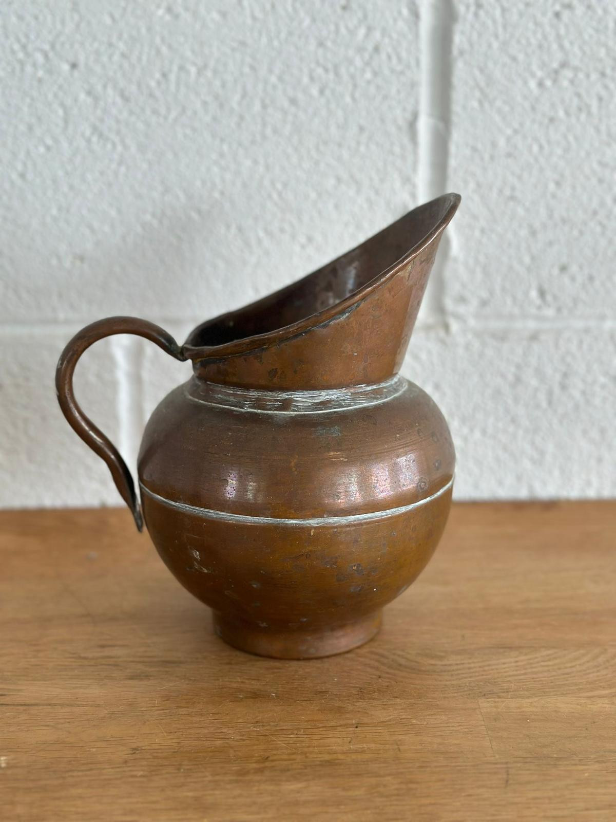 Antique French Copper Pitcher | Vintage Keepers