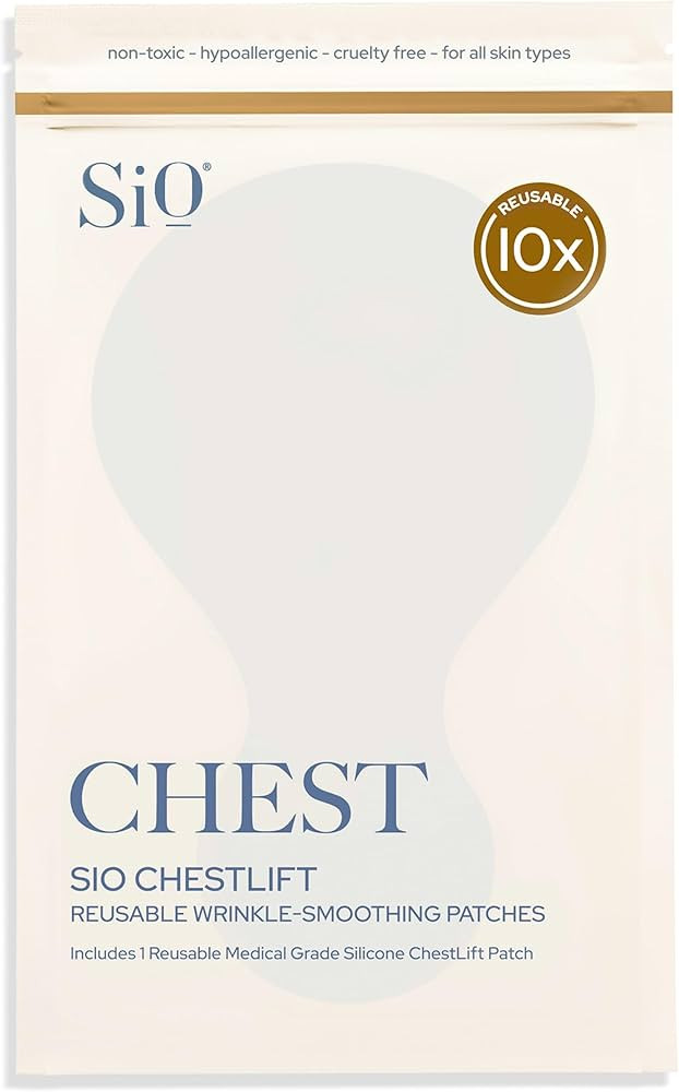 SiO Beauty ChestLift Anti-Wrinkle Patches (2 Weeks Supply) - Reusable Overnight Smoothing Decolle... | Amazon (US)