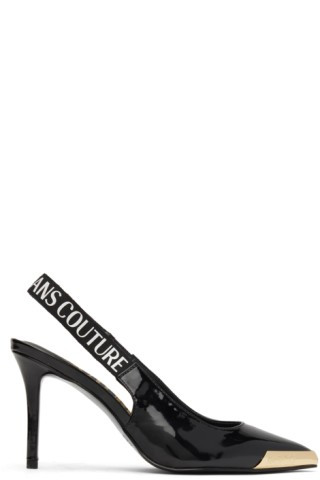 Black Scarlett Slingback Heels | SSENSE