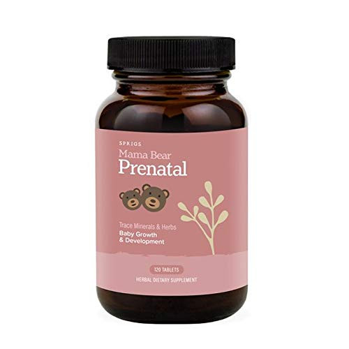 Sprigs Mama Bear Prenatal Vitamins-Capsule,Organic, 120 Tables | Amazon (US)