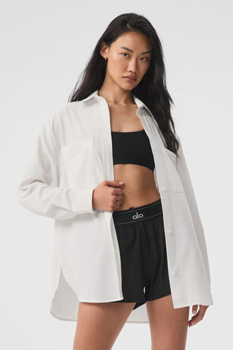 Dreamscape Button Down Long Sleeve | Alo Yoga (US)