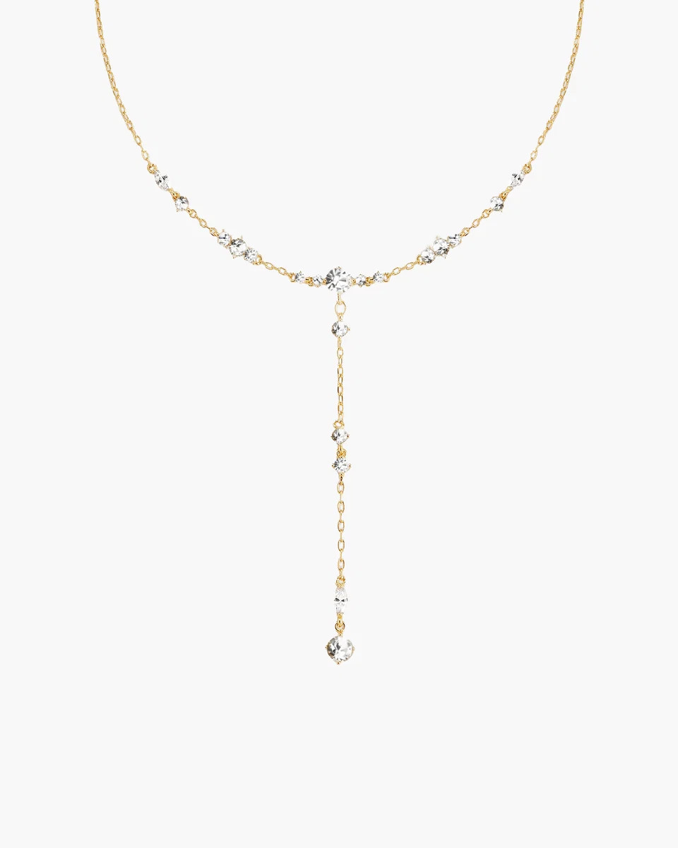 Adriana Necklace | Minimalist Y-Necklace | en route jewelry | en route jewelry