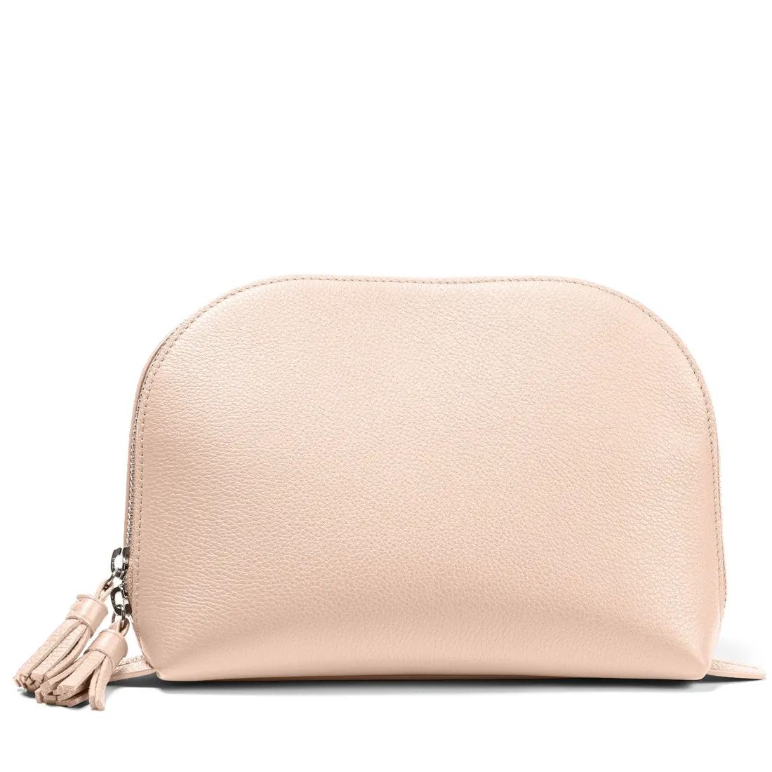 Large Clamshell Makeup Bag | Leatherology