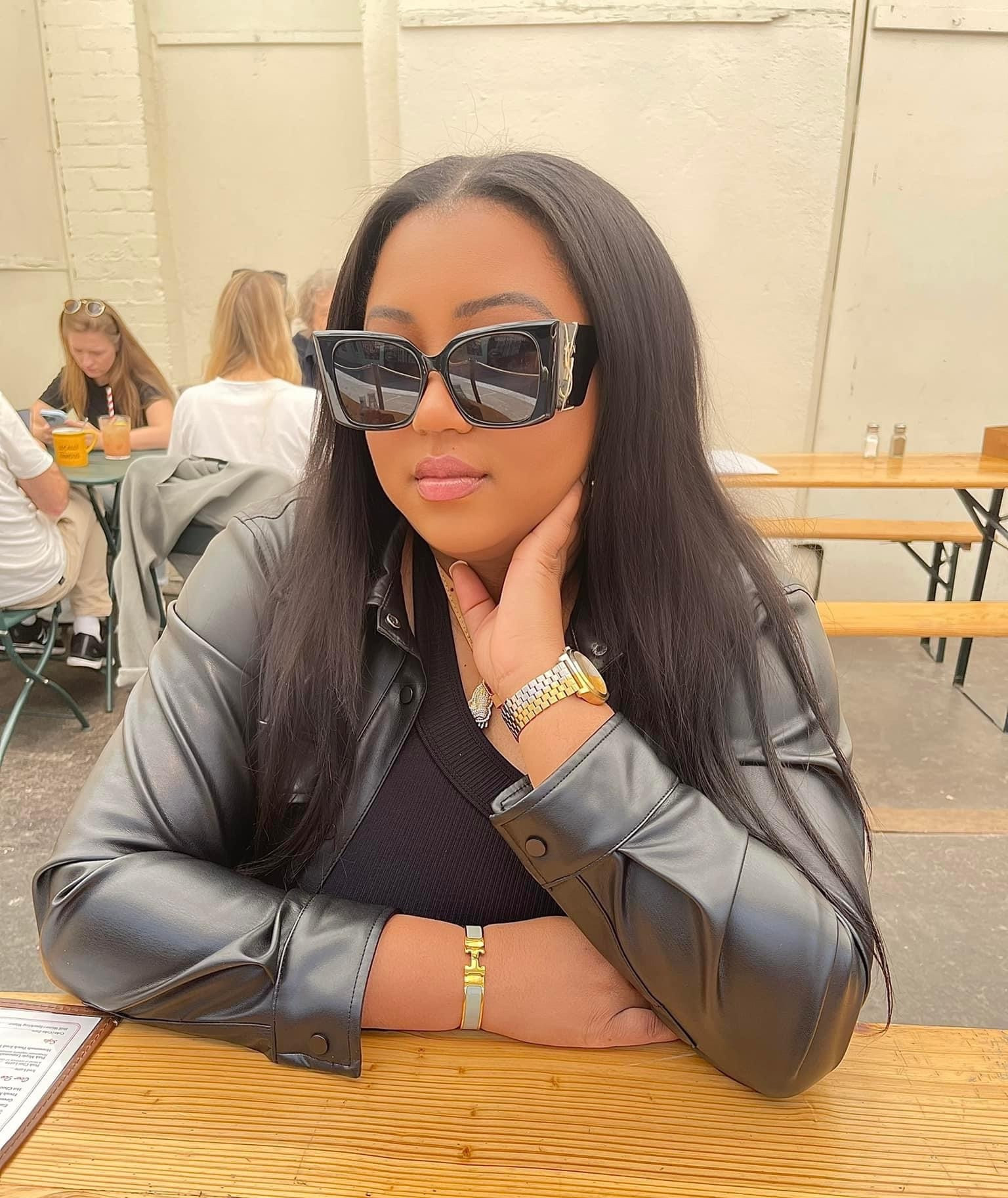 A day in London is perfect for a faux leather shirt paired with my favorite YSL shades and Nixon watch 💕 Perfect look for brunch 

#LTKSeasonal #LTKfindsunder100 #LTKstyletip