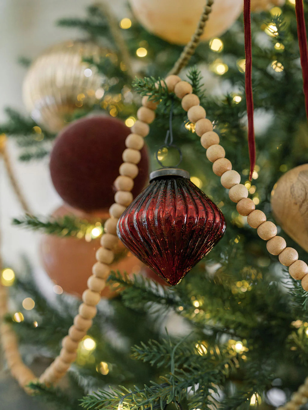 3" Bordeaux Mercury Glass Ornament – Assorted Styles | CG Hunter