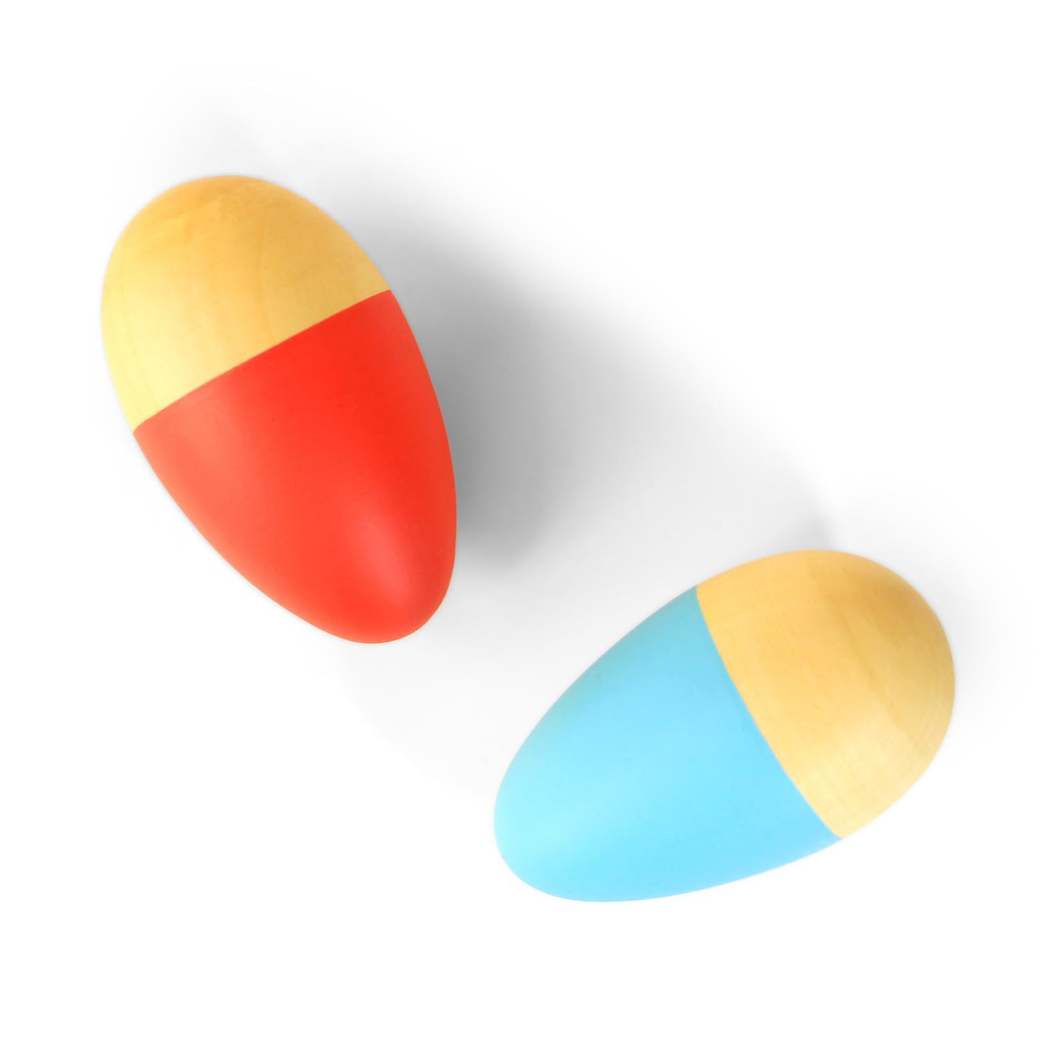 Shumee Wooden Easter Egg Shakers for Babies | Baby Easter Basket Stuffers Gift | 100% Child Safe ... | Amazon (US)