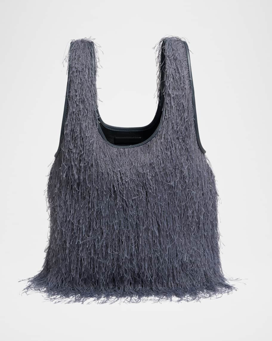 Marche Small Fringed Tote Bag | Neiman Marcus