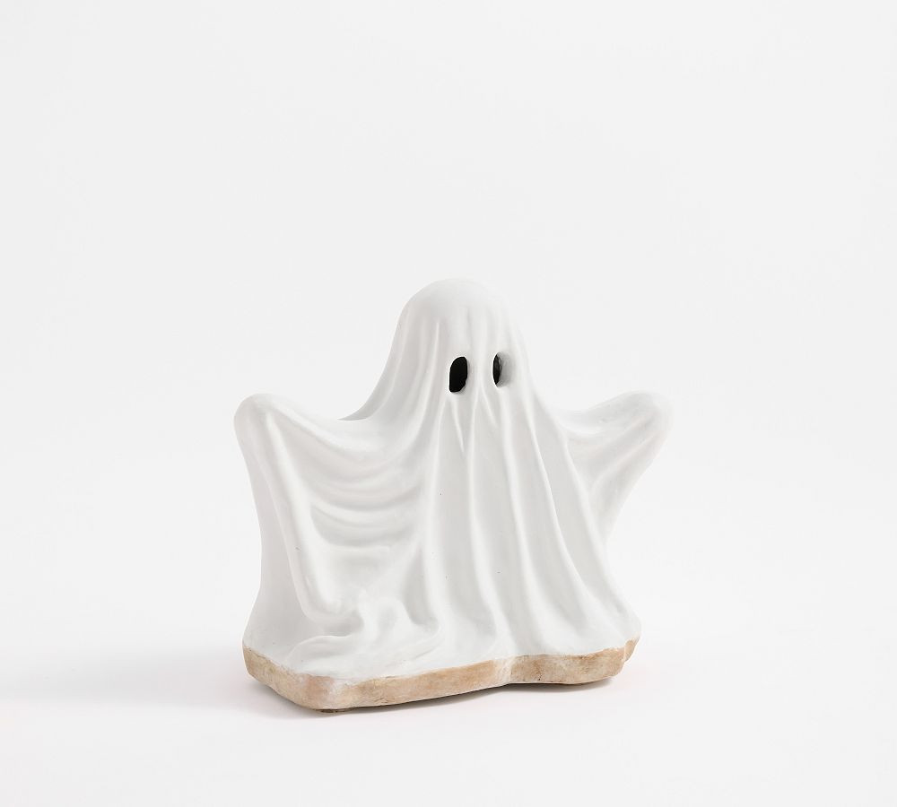 Ceramic Ghost, Mini, White | Pottery Barn (US)