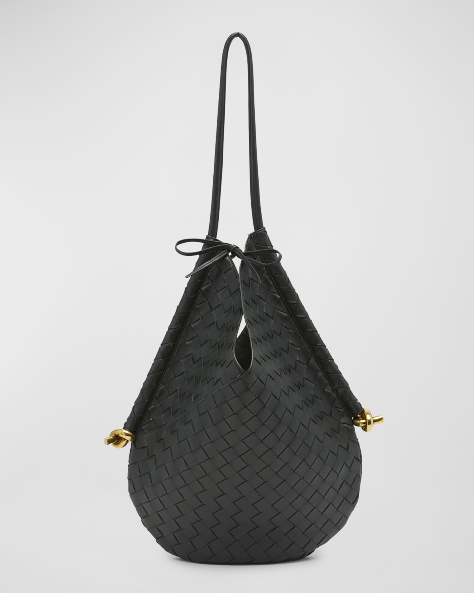 Ellipse Small Intrecciato Lambskin Shoulder Bag | Neiman Marcus