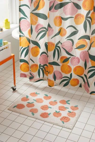 Allover Fruits Bath Mat | Urban Outfitters (US and RoW)