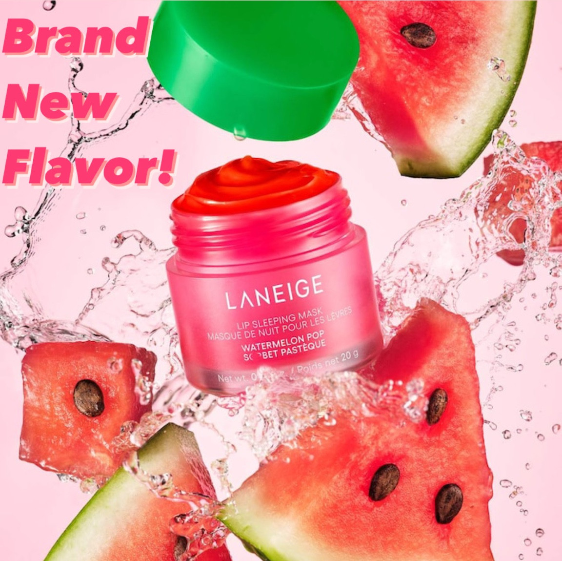 Brand New Lip Mask Flavor from Laneige!!  Watermelon Pop Sorbet!!
🩷🍉🍉🍉💚

#Lips #Sephora #Makeup

#LTKSeasonal #LTKBeauty #LTKSummerSales