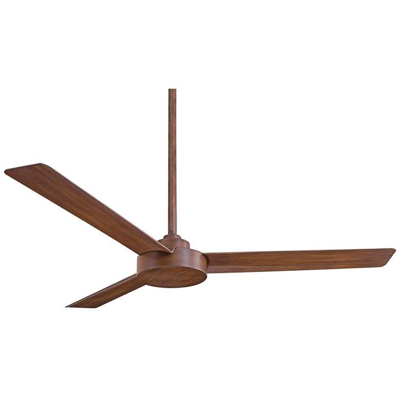 52" Minka Aire Roto Distressed Koa Ceiling Fan with Wall Control - #6K647 | Lamps Plus | Lamps Plus