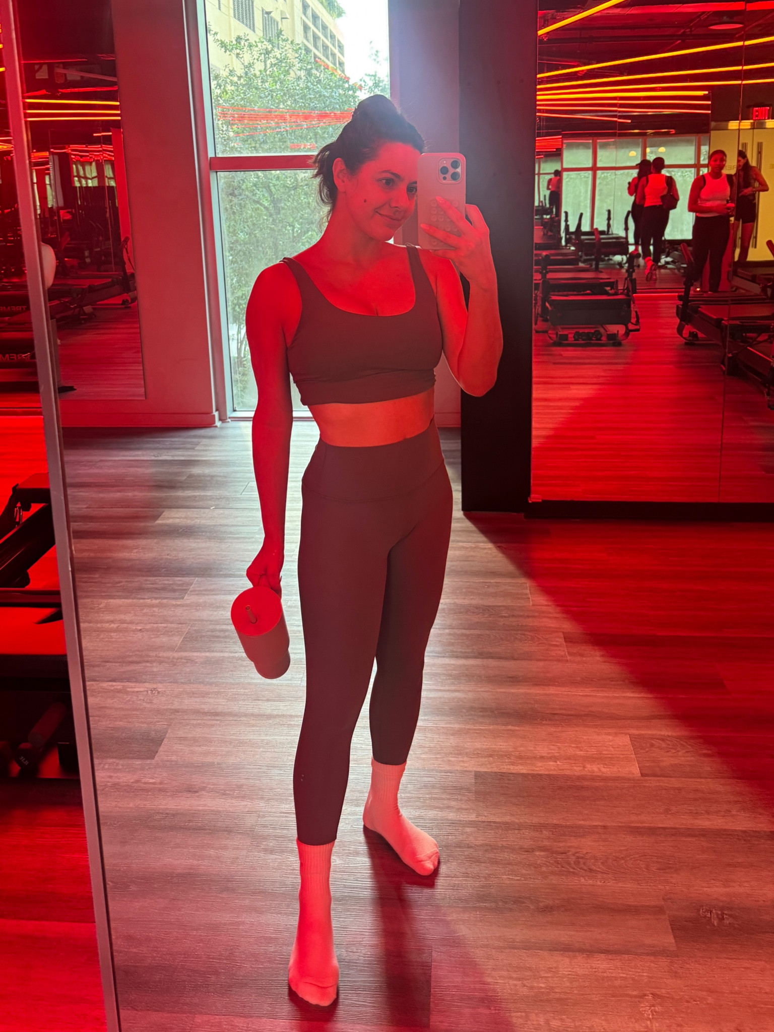 Pilates outfit
Amazon matching workout set
White Pilates socks (linked similar Amazon ones)
Target Stanley cup dupe 
Phone case and octobuddy linked!

#LTKActive #LTKSaleAlert #LTKFindsUnder100