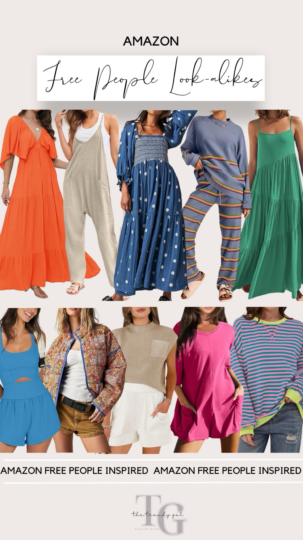 Amazon Free People Look - Alikes! 

#LTKbeauty #LTKstyletip