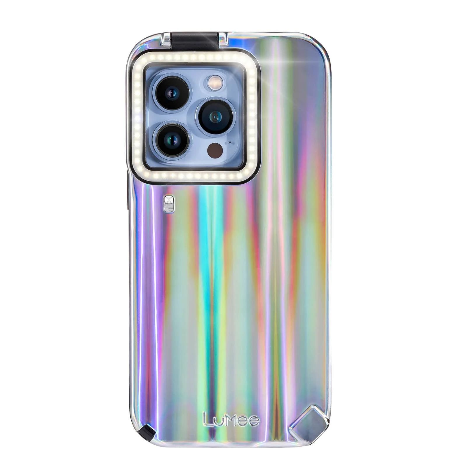 LuMee Flip Holographic - iPhone 14 Pro | Case-Mate
