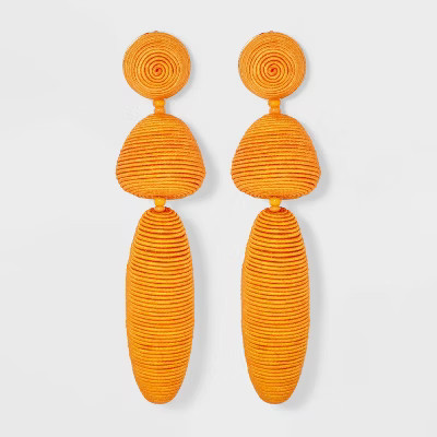 SUGARFIX by BaubleBar Threaded Statement Drop Earrings | Target
