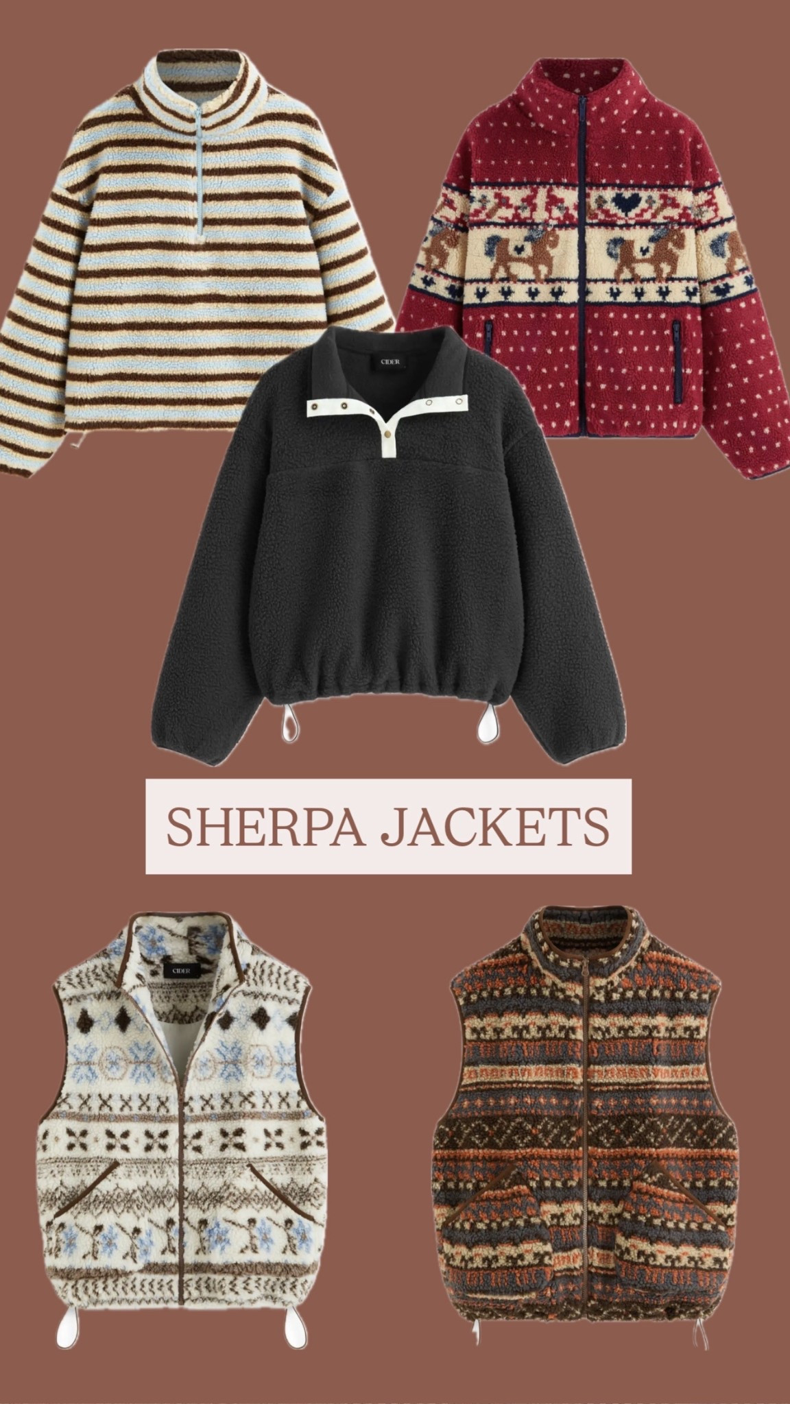 I got small (4) in all of them 

#LTKHoliday #LTKCyberWeek #LTKGiftGuide