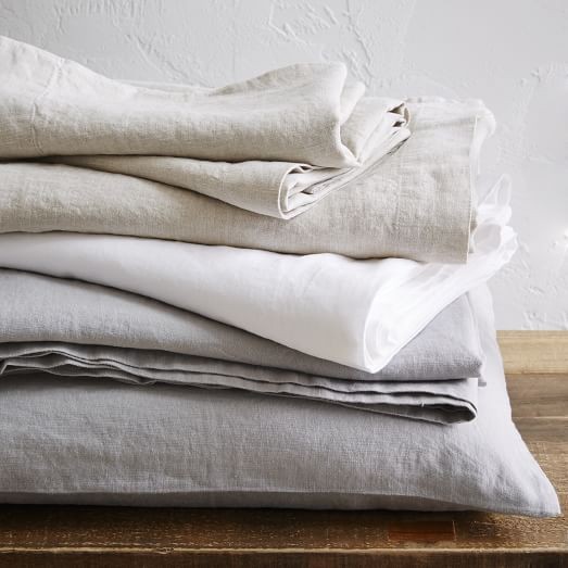 Belgian Flax Linen Sheet Set | West Elm (US)