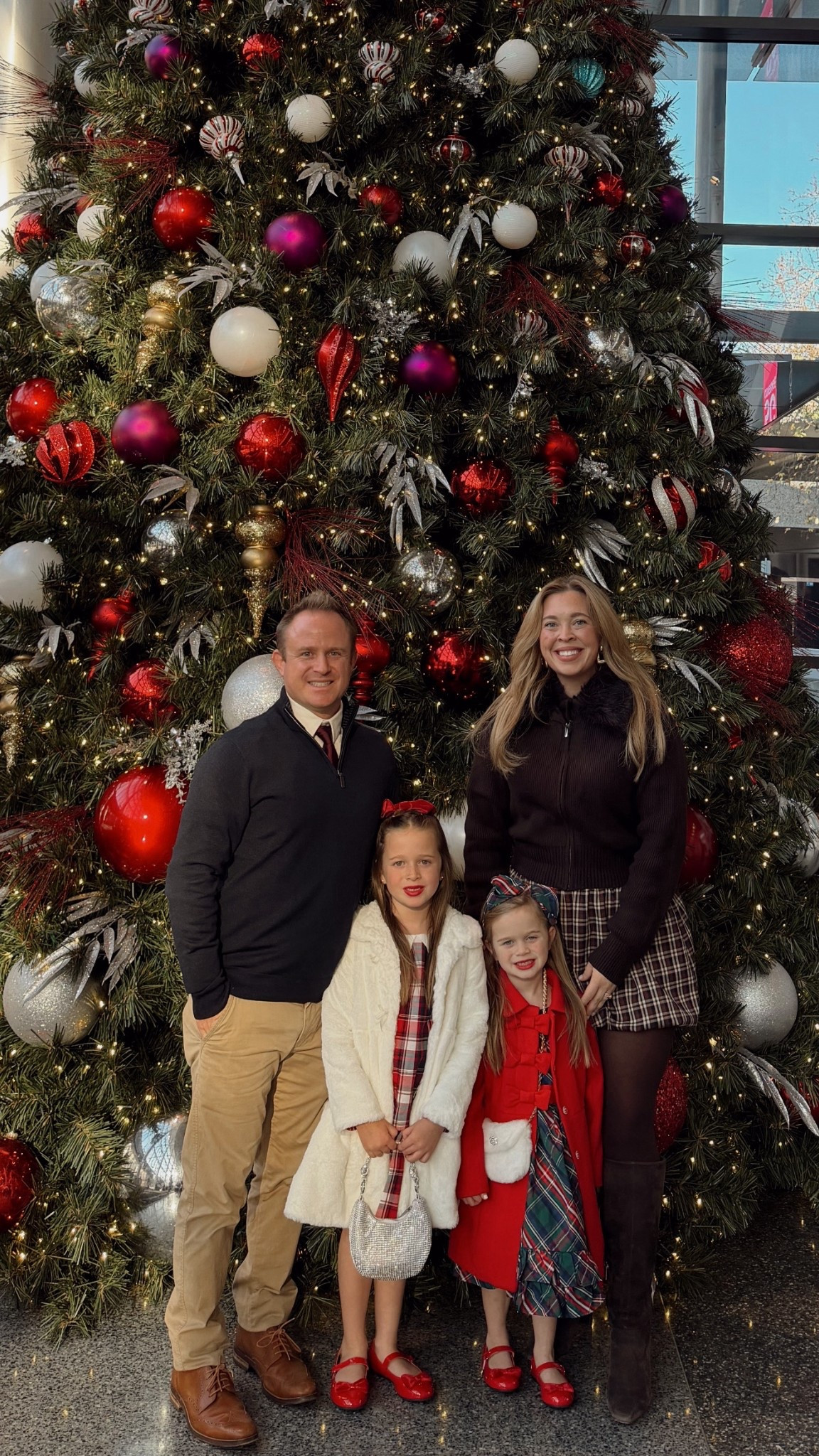 Holiday outfits! Almost everything is currently on sale, men’s, women’s, and little girls. 