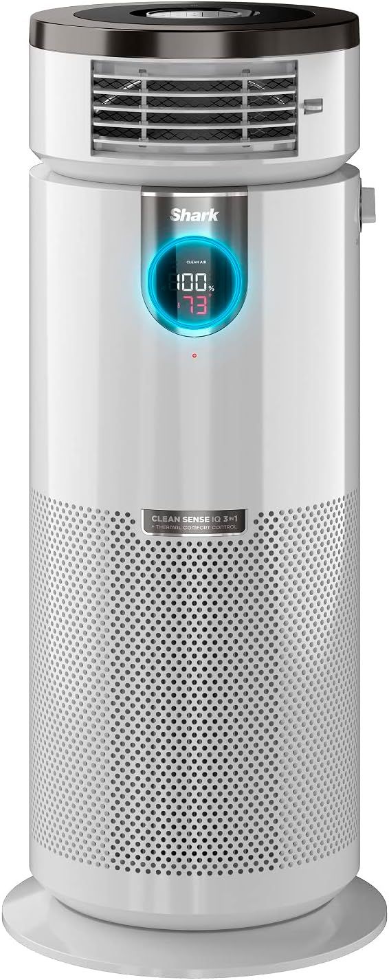 Shark HC502 3-in-1 Max Air Purifier, Heater & Fan with NanoSeal HEPA, Cleansense IQ, Antimicrobia... | Amazon (US)