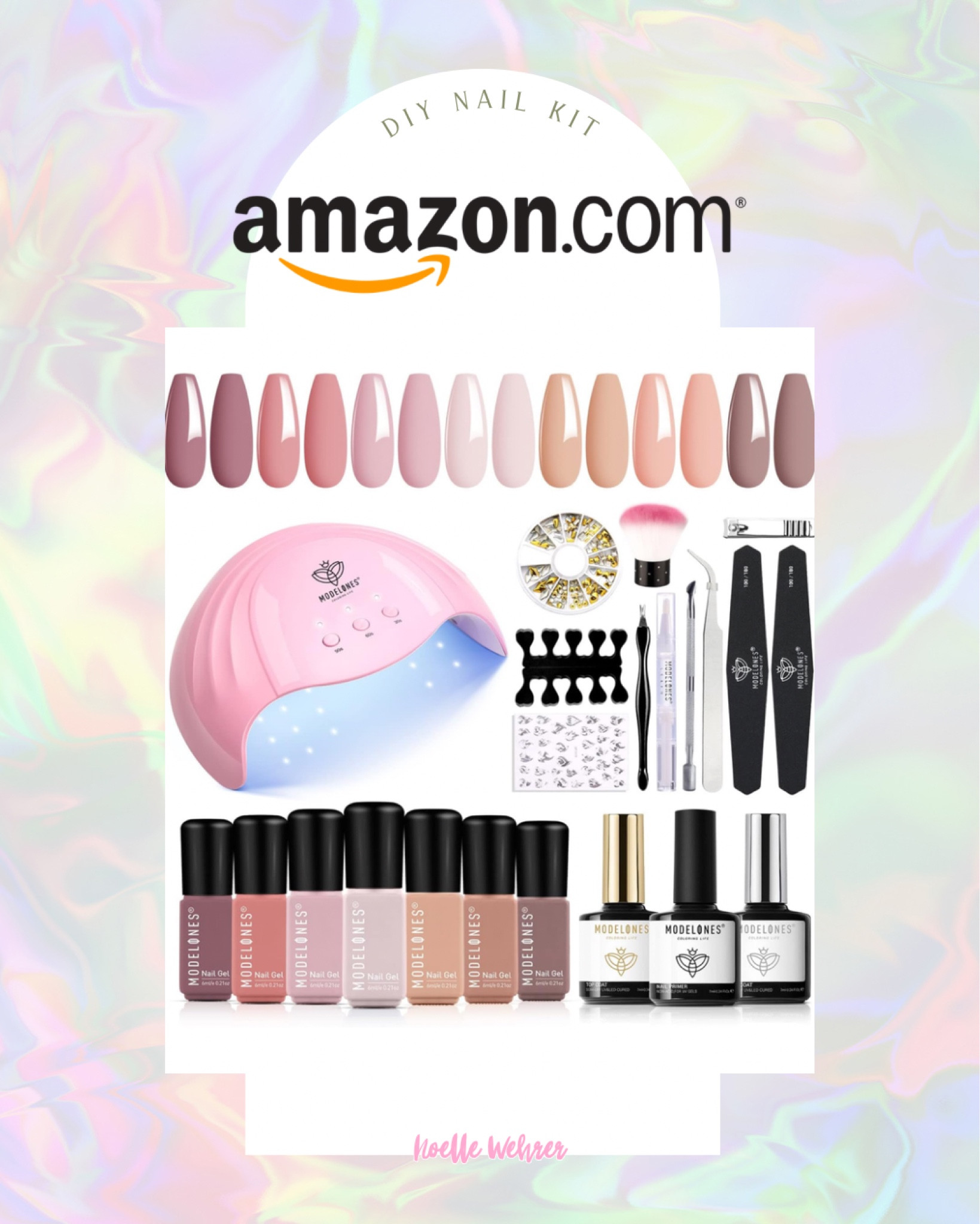 DIY Amazon Nail Kit💅🏼

I’m not a professional, but this kit makes it SO easy!

#LTKstyletip #LTKGiftGuide #LTKfindsunder50