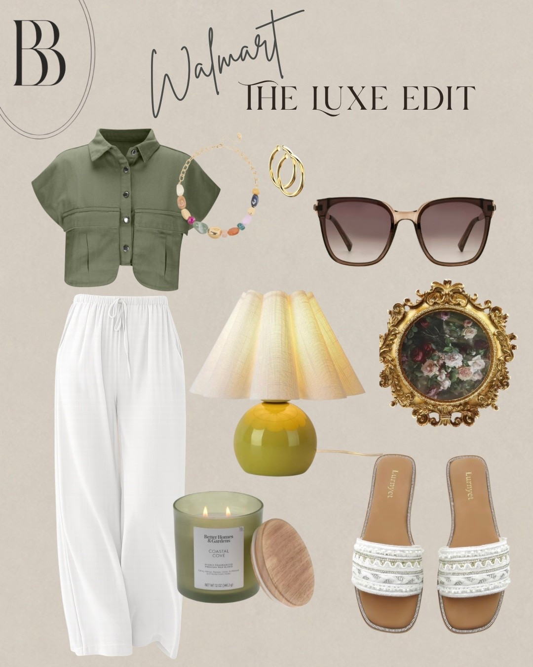 These white linen pants can be dressed up or down. This crop shirt come in lots of colors.

#LTKU #LTKSeasonal #LTKHome