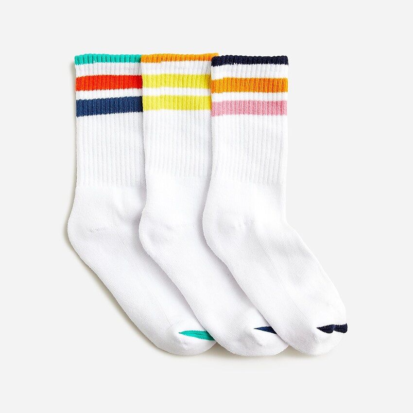 Boys' athletic socks three-pack | J.Crew US