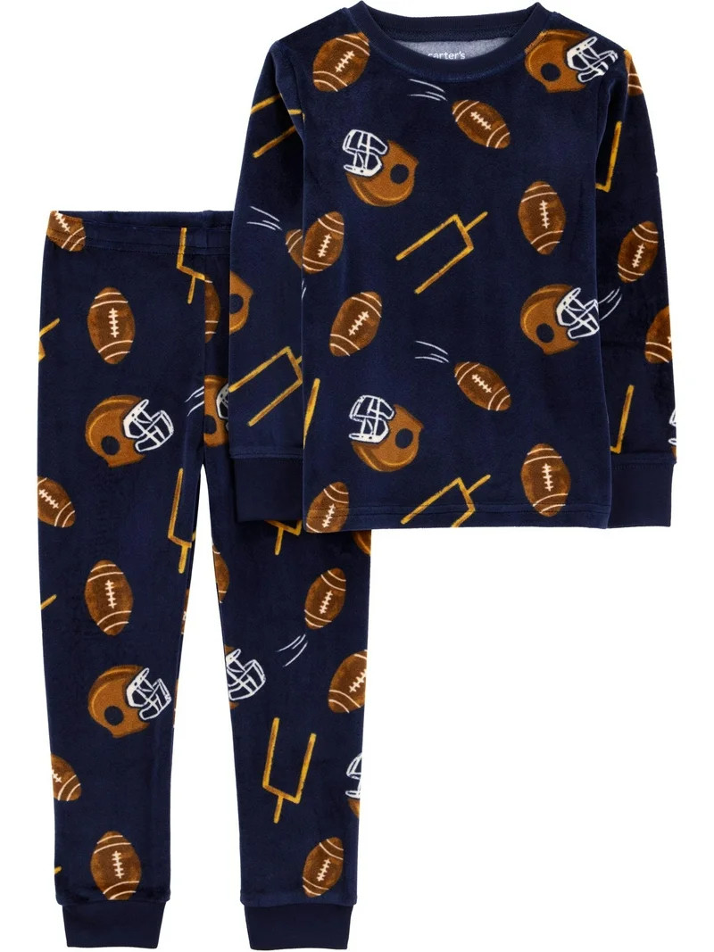 Carter's Child of Mine Conjunto de Pijama Acogedor para Niños Pequeños 2 Piezas, Tallas 12 M-5 ... | Walmart (US)