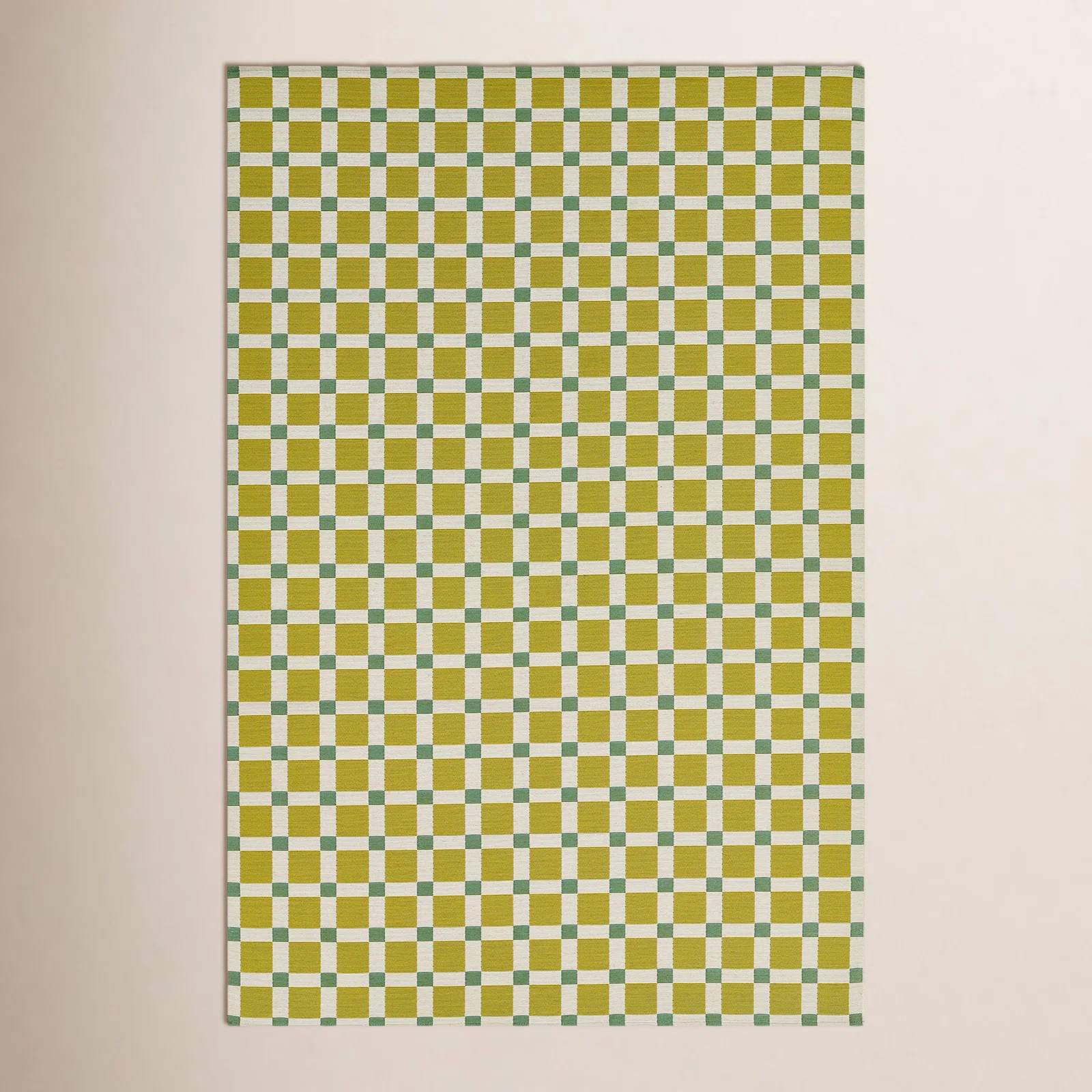 Icon Geometric Indoor Outdoor Green Rug | AllModern