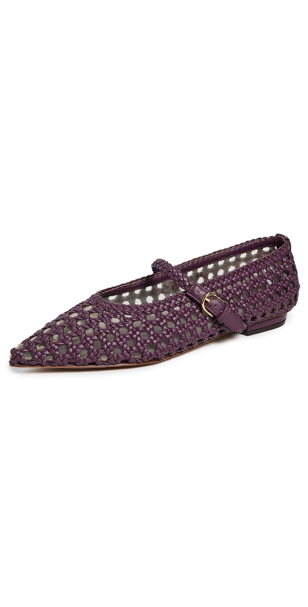 Ulla Johnson Crochet Flats Cognac 37 | Shopbop