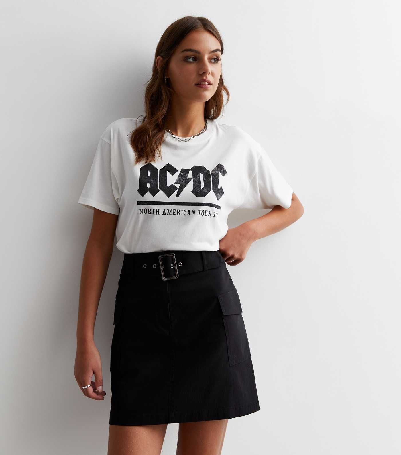 Black Belted Utility Mini Skirt
						
						Add to Saved Items
						Remove from Saved Items | New Look (UK)