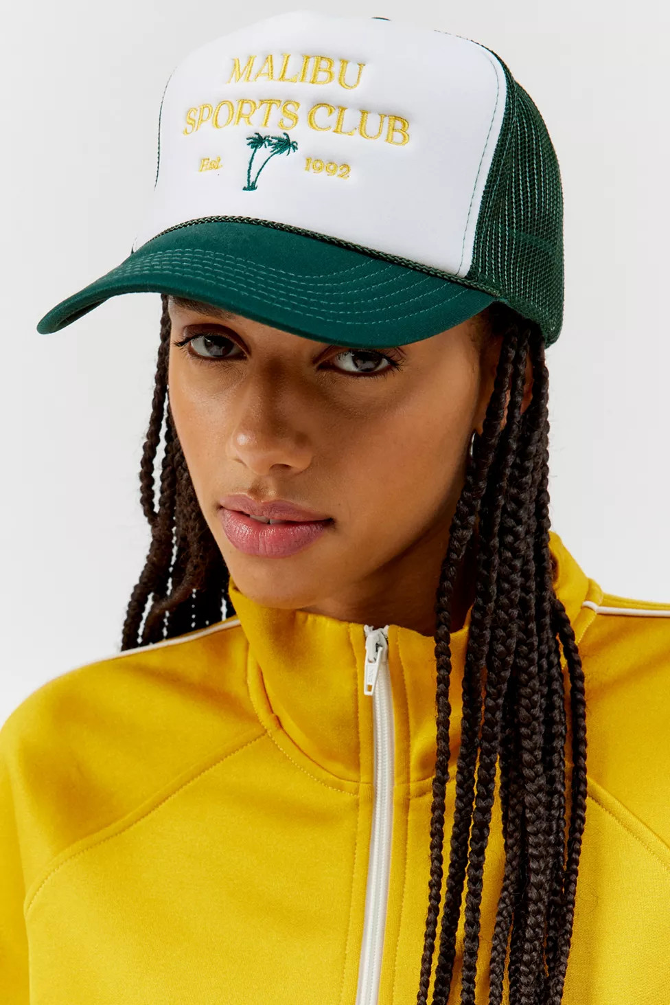 Malibu Sports Club Palm Trucker Hat | Urban Outfitters (US and RoW)