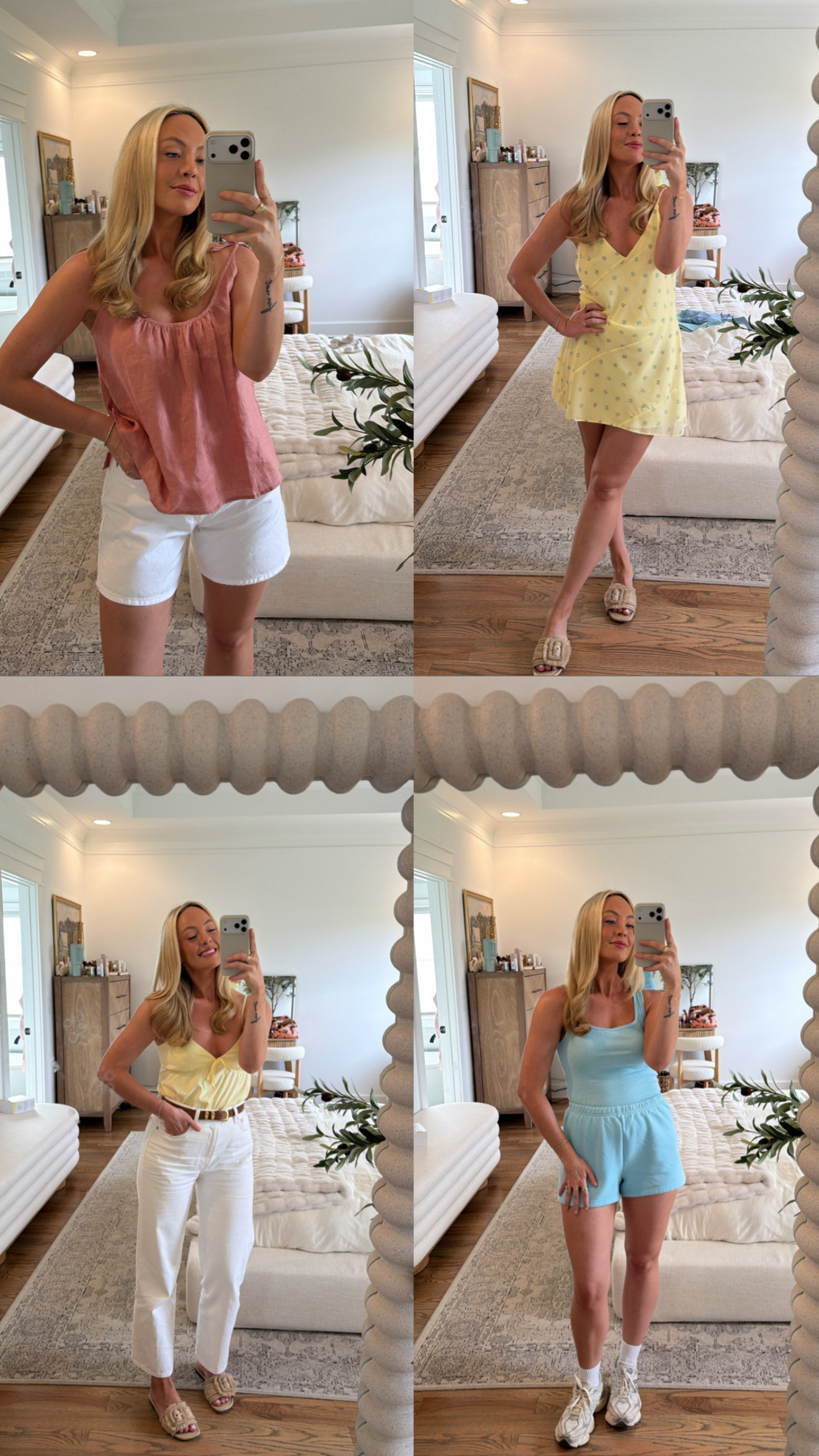 Aritzia finds, Aritzia haul, summer outfit ideas, summer outfits women, casual summer outfits, cute summer outfits, vacation outfit ideas, women's summer fashion, white jeans outfit, white shorts outfit, butter yellow outfit, yellow summer dress, matching lounge set women, blue matching set, casual date night outfit, brunch outfit women, vacation clothes women, summer capsule wardrobe, feminine summer outfits, classic summer style, effortless summer fashion, warm weather outfit ideas

#LTKSeasonal #LTKgrwm #LTKootd