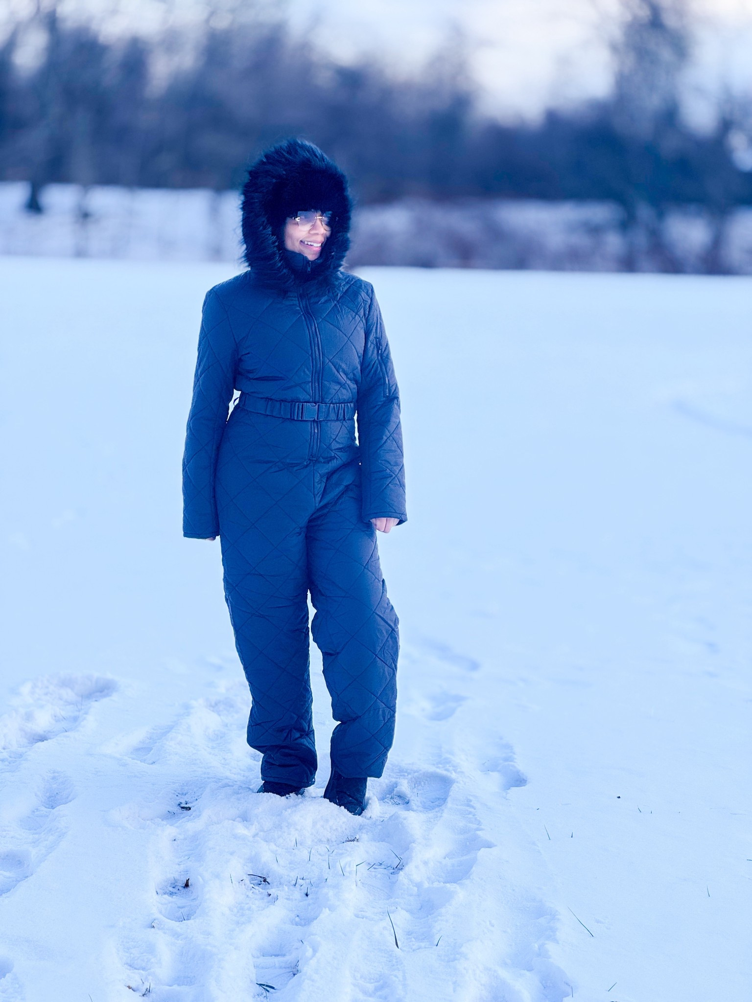 This black snow suit is my go-to for staying warm, comfortable, and stylish all winter long. It’s insulated without being bulky, moves with you whether you’re shoveling, snowshoeing, or building snowmen, and somehow manages to look chic even in a blizzard.
Topped it off with this black faux fur hat that adds the perfect cozy touch and keeps me extra warm when the temperatures drop. It’s functional AND fabulous - exactly what you need for a snowy weekend.

#LTKOver40 #LTKSaleAlert #LTKSeasonal